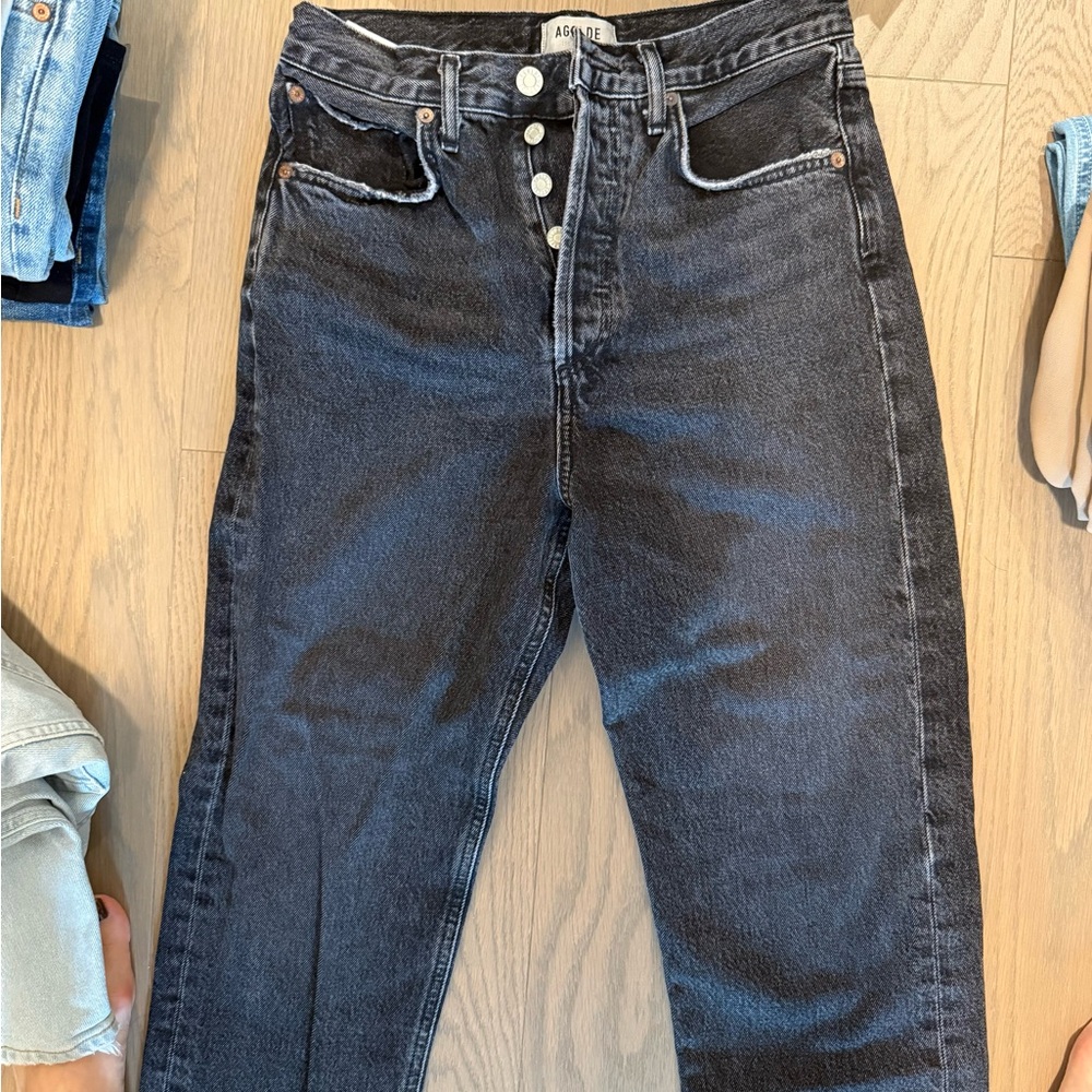 AGOLDE straight leg jeans size 23
